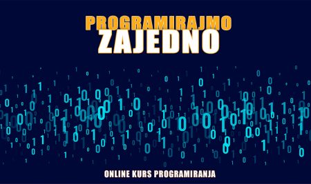 Online kurs programiranja „Programirajmo zajedno“